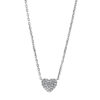 Material: weissgold – Collier 18 kt GG