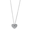 Material: weissgold – Collier 18 kt GG 