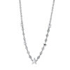 Material: weissgold – Collier 18 kt GG
