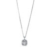 Material: weissgold – Collier 18 kt RG, mit Öse