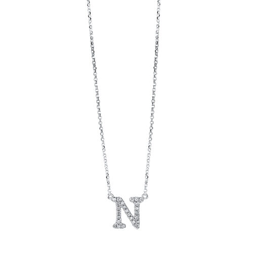 Collier 18 kt WG 