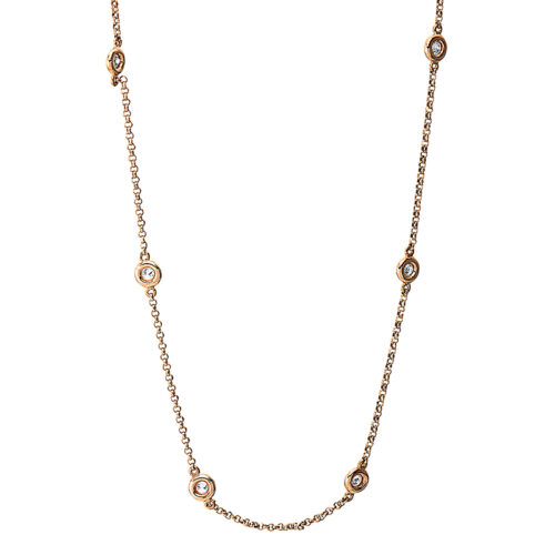 Collier 18 kt RG