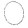 Material: weissgold – Collier 18 kt GG