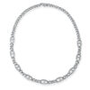 Material: weissgold – Collier 18 kt GG