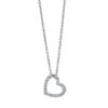 Material: weissgold – Collier 18 kt GG