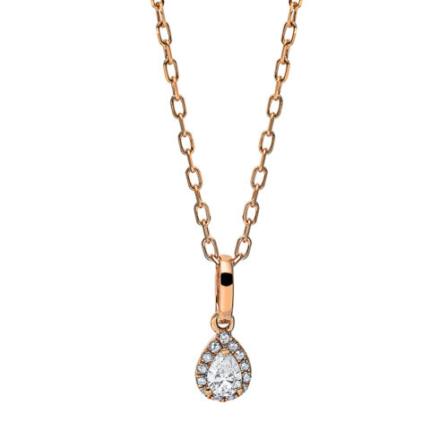 Collier 18 kt RG 