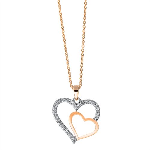 Collier 18 kt RG