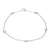 Material: weissgold – Armband Zarge 14 kt GG