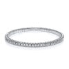 Material: weissgold – Armband 4er-Krappe 18 kt GG, Flex-Band, variabel