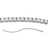 Material: weissgold – Armband 18 kt GG+WG