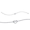 Material: weissgold – Armband 18 kt GG 