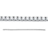 Material: gelbgold-weissgold – Armband 4er-Krappe 18 kt WG