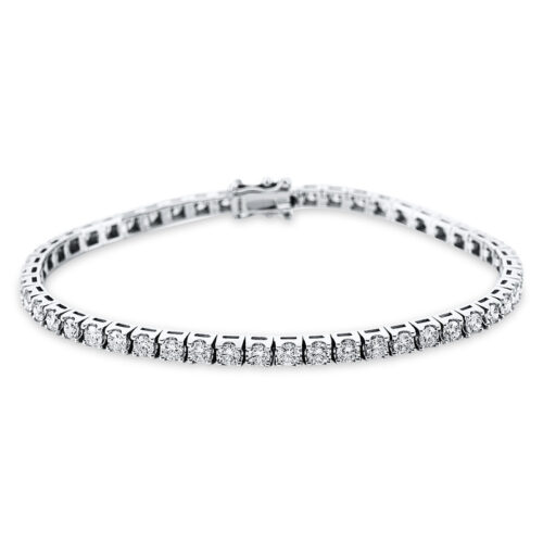 Armband 4er-Krappe 18 kt WG