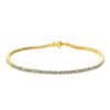 Material: gelbgold – Armband 18 kt WG