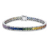 Material: weissgold – Armband 18 kt RG